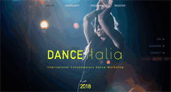 Desktop Screenshot of danceitalia.com